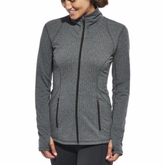 CALIA Carrie Underwood Herringbone Workout Jacket size Small - Picture 1 of 8